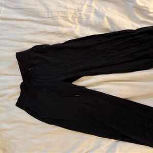 Lululemon athletic joggers, color:black, size 6